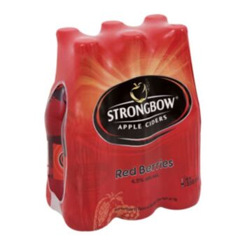 Checkers Liquor Shop Strongbow red berries apple ciders bottle 6 x 330ml offer