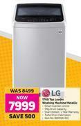 Game LG 17Kg Top Loader Washing Machine (Metallic) offer