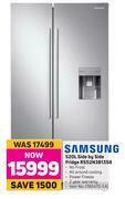 Game Samsung 520L Side By Side Fridge RS52N3B13S8 offer