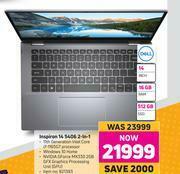 Game Dell Inspiron 14 5406 2 In 1 offer