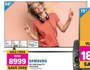 Game Samsung 58" UHD Smart TV 58TU7000 offer