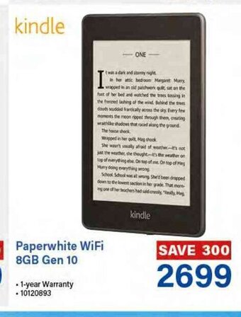 Incredible Connection Kindle Paperwhite WiFi 8GB Gen 10 offer
