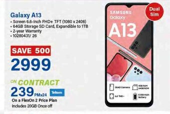 Incredible Connection Samsung Galaxy A13 offer