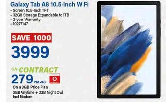 Incredible Connection Samsung Galaxy Tab A8 10.5-Inch WiFi offer