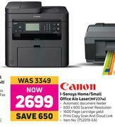 Game Canon I-Sensys Home/ Small Office Aio Laser (MF237w) offer