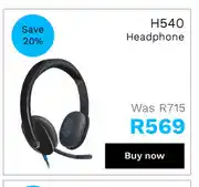 First Shop Logitech headphone h540 offer