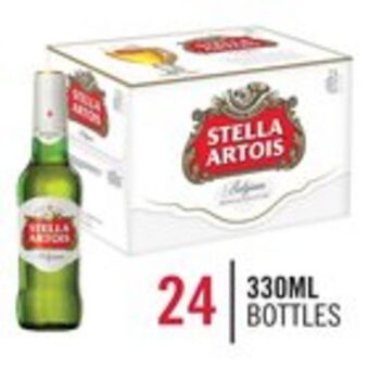 Stella artois lager 330ml x 24