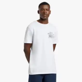 Markham Rj white slim fit tech signature t-shirt offer