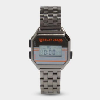 Markham Relay jeans multicolour casual sqr metal watch offer