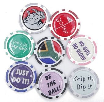 The Pro Shop Best of golf poker chips assorted offer