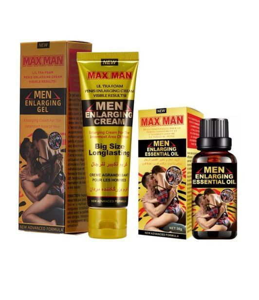 Original men enlargement cream and essential oil for extra pleasure