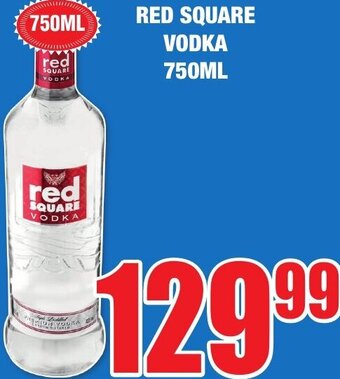 Boxer Liquors Red Square Vodka 750ml offer