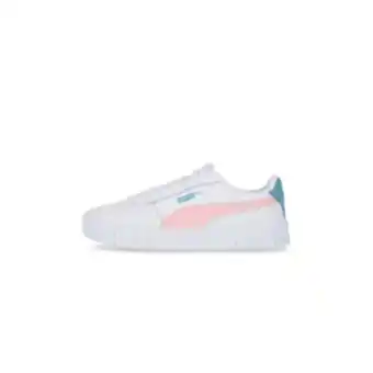 Totalsports Junior pre-school puma carina low white/pink shoes offer