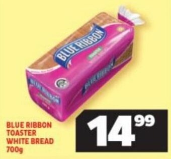 Blue Ribbon Toaster White Bread 700g