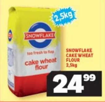 Usave Snowflake Cake Wheat Flour 2.5kg offer
