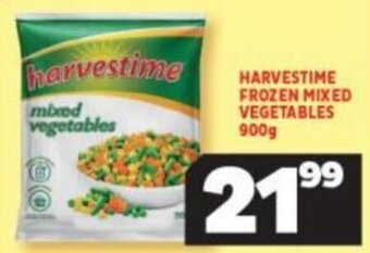 Usave Harvestime Frozen Mixed Vegetables 900g offer