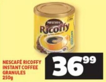 Usave Nescafé Ricoffy Instant Coffee Granules 250g offer