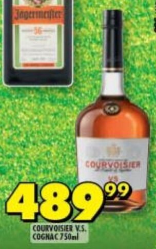 Shoprite Liquor Courvoisier V.S Cognac 750ml offer