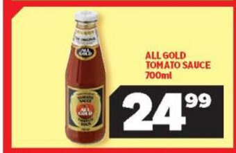 Usave All Gold Tomato Sauce 700ml offer