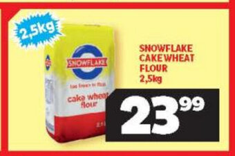 Usave Snowflake Cake Wheat Flour 2.5kg offer