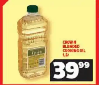 Usave Crow N Blended Cooking Oil 1.5L offer