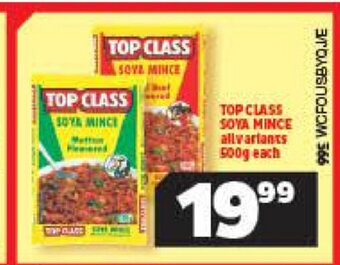 Usave Top Class Soya MInce all variants 500g each offer