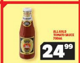 Usave All Gold Tomato Sauce 700ml offer
