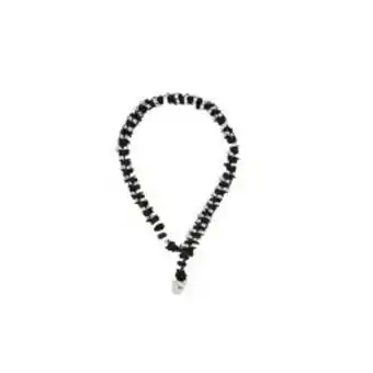 Europa Art Group K/woven ikonik karl necklace – black offer