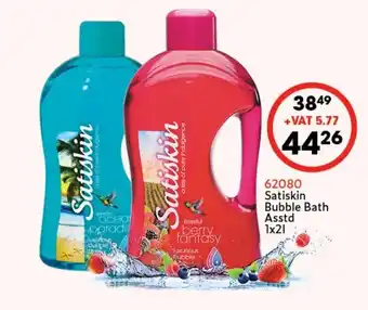 Africa Cash and Carry Satiskin Bubble Bath Asstd offer