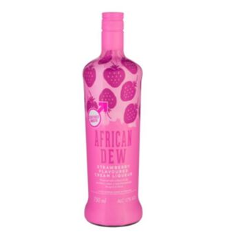 Checkers Liquor Shop African dew strawberry cream liqueur bottle 750ml offer