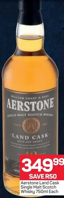 Pick n Pay Liquor Aerstone Land Cask Single Malt Scotch Whisky 750ml offer