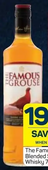 Pick n Pay Liquor The Famous Grouse Blended Scotch Whisky 750ml offer