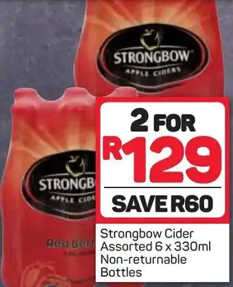 Pick n Pay Liquor Strongbow Cider Assorted 6 x 330ml offer