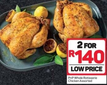 Pick n Pay PnP Whole Rotisserie Chicken Assorted offer