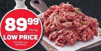 Pick n Pay PnP Bulk Lean Beef Mince offer