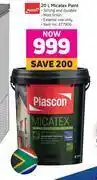Game Plascon micatex paint-20l offer