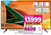 Game Samsung 55" (139cm) qled 4k smart tv 55q60b offer