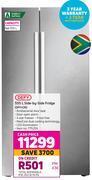 Game Defy 555l side by side fridge dff436 offer