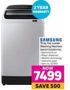 Game Samsung 15kg top loader washing machine wa15t5260by/fa offer