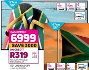 Game Hisense 50" (127cm) uhd smart tv offer