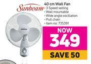 Game Sunbeam 40cm wall fan offer