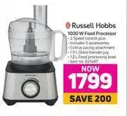 Game Russell hobbs 1000w food processor offer