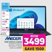 Game Mecer intel celeron laptop offer