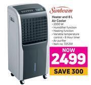 Game Sunbeam heater & 8l air cooler offer