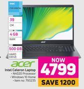 Game Acer intel celeron laptop offer
