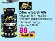 Game Npl x-treme test gh-60's pack each offer