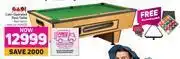 Game Easi coin operated pool table + free accessory pack offer