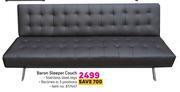 Game Baron sleeper couch offer