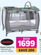 Game Chelino siesta camp cot offer