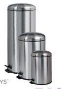 Game Mainstays 30l stainless steel dome lid pedal bin offer
